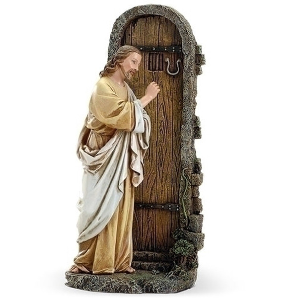 Jesus Knocking at the Door Figurine Statue